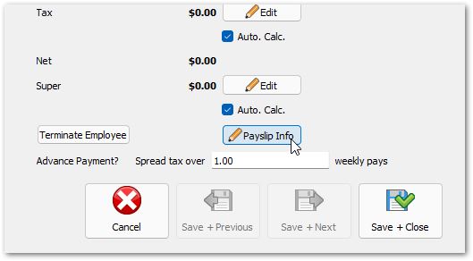 Payslip Info